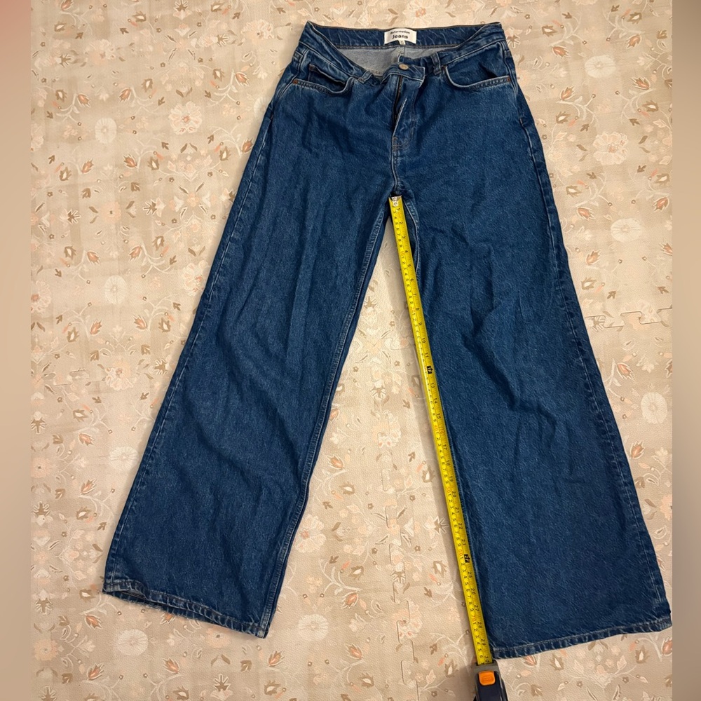 2 PAIRS!!! | Reformation - Cary Low Rise Slouchy Wide Leg Short Jeans - Size 27